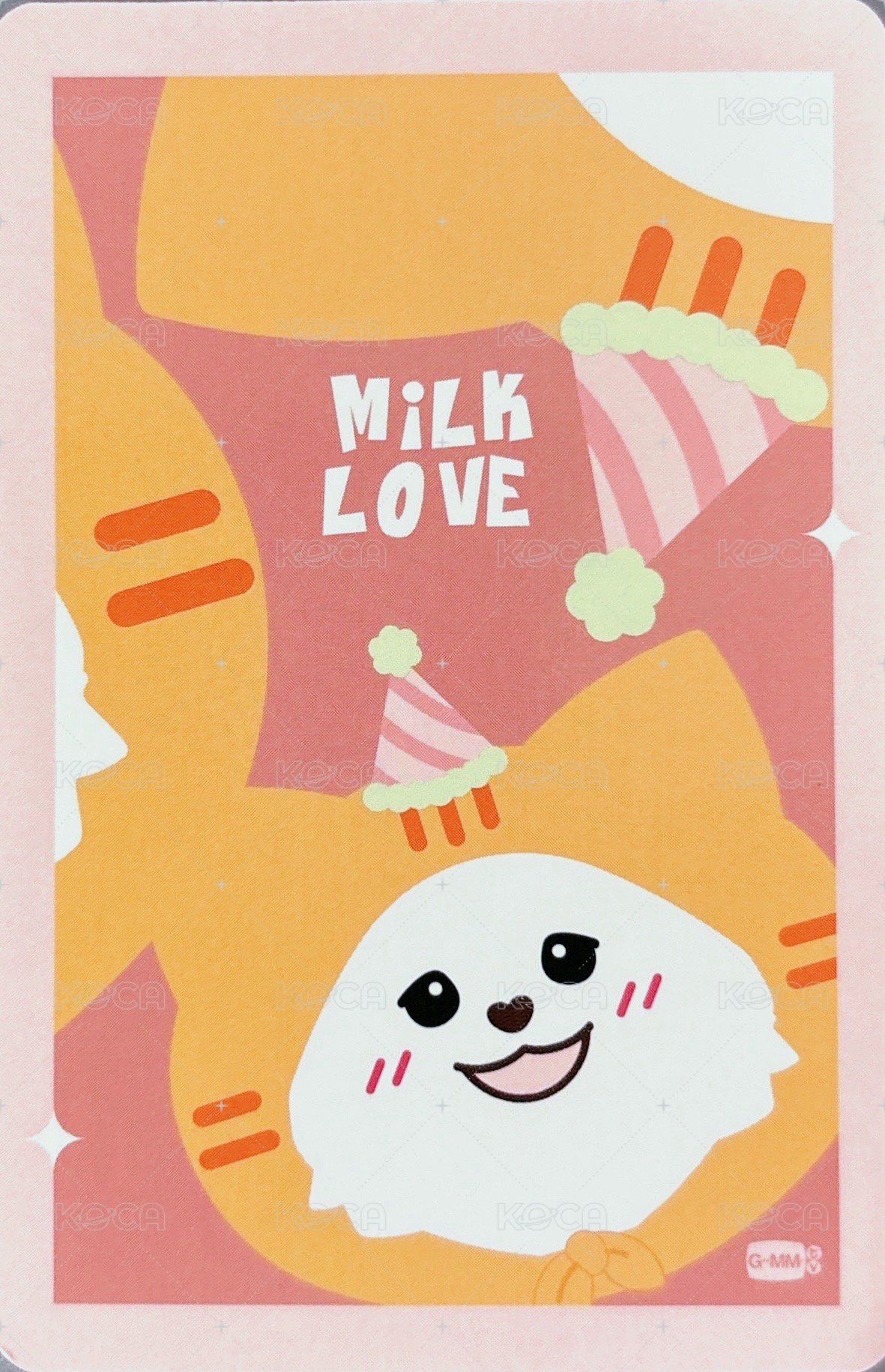 26年1月書展 周邊卡 MILKLOVE 背面
