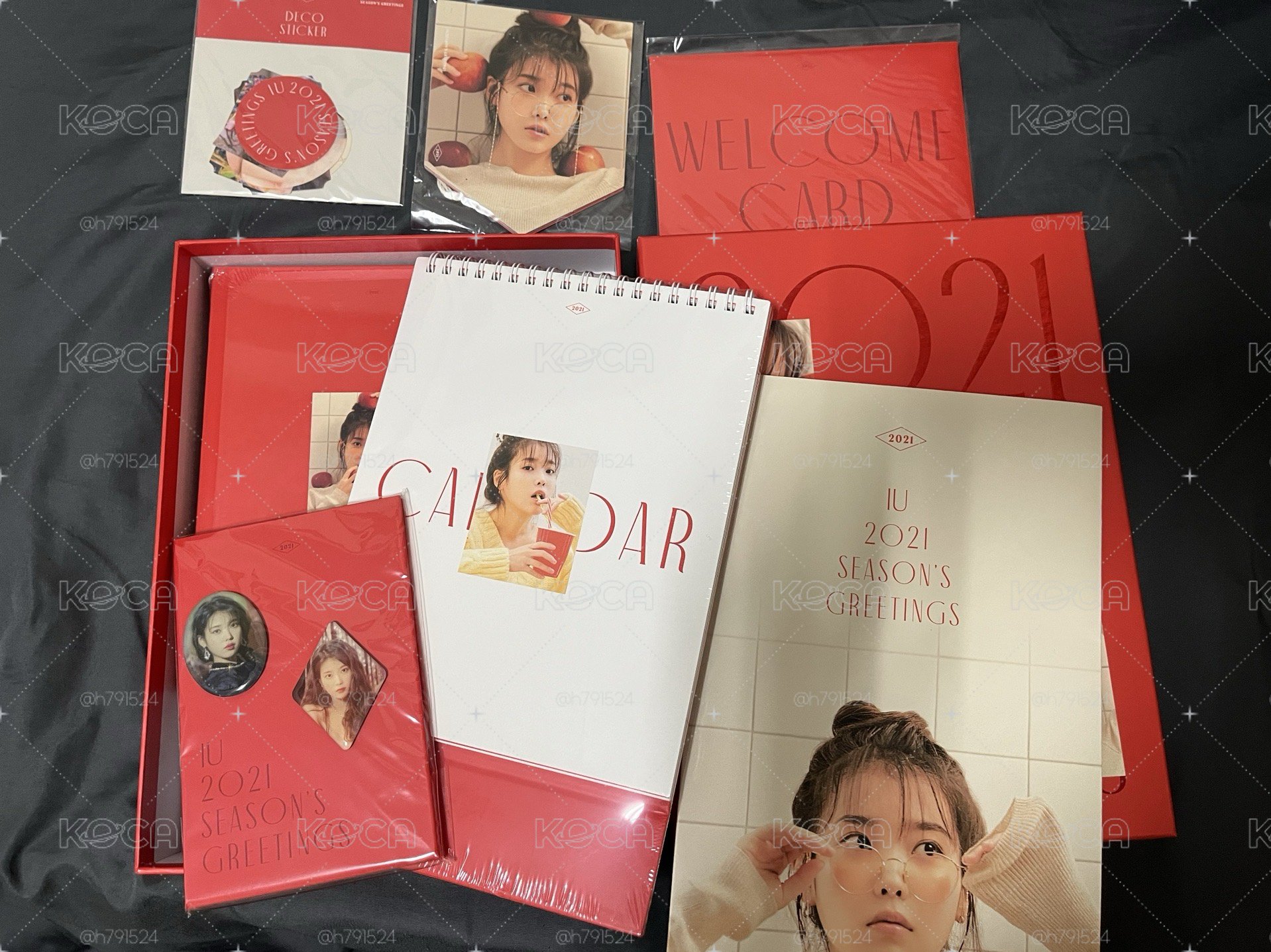 IU 李知恩 2021年曆