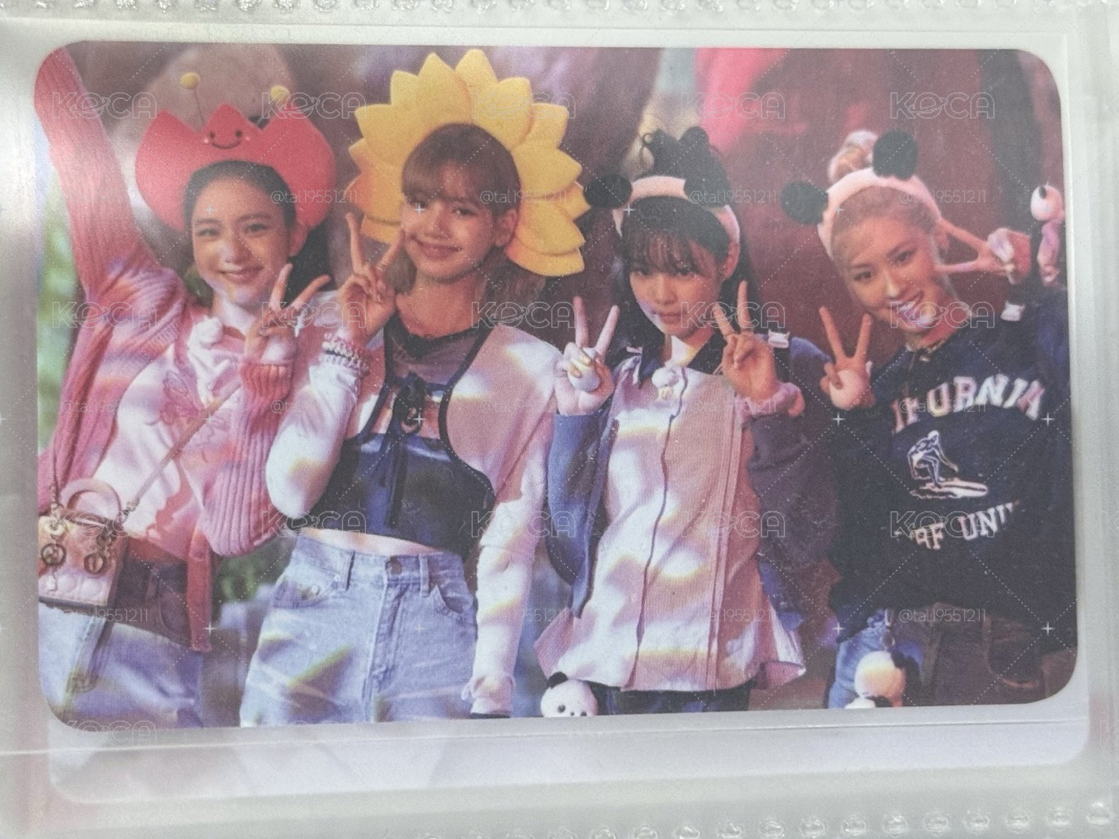 BLACKPINK2021夏日日記k4團卡
