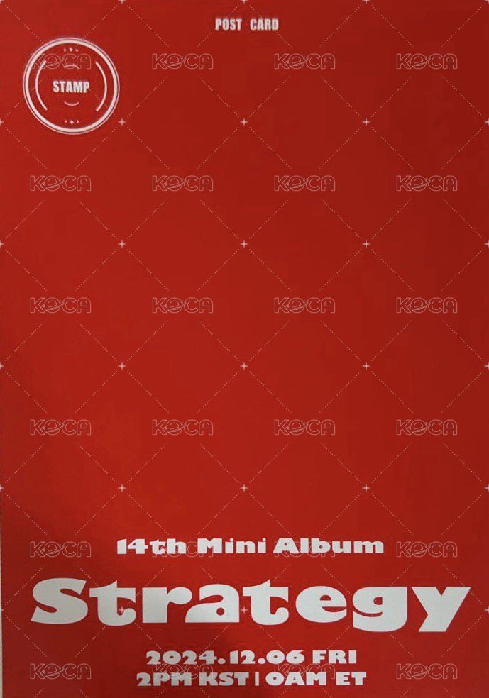 迷14 JYP JAPAN OJ 明信片  背面