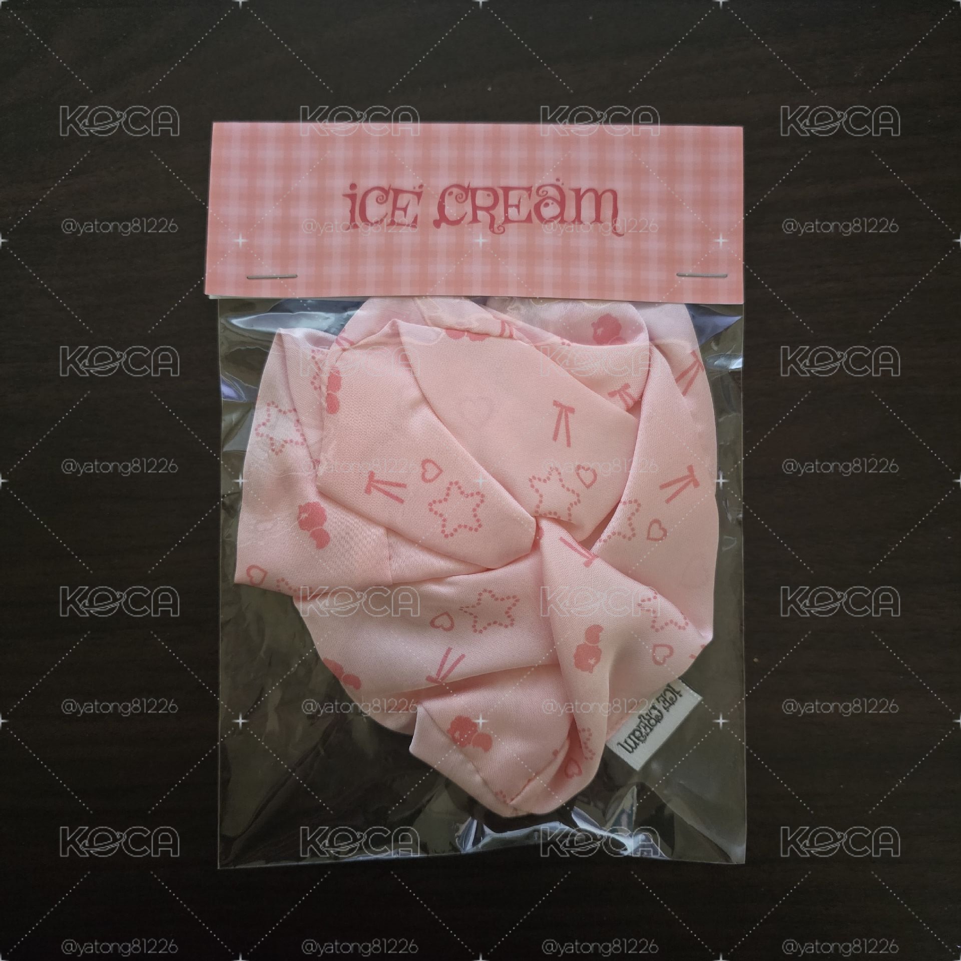 ITZY YUNA 有娜 ICE CREAM🍦髮圈