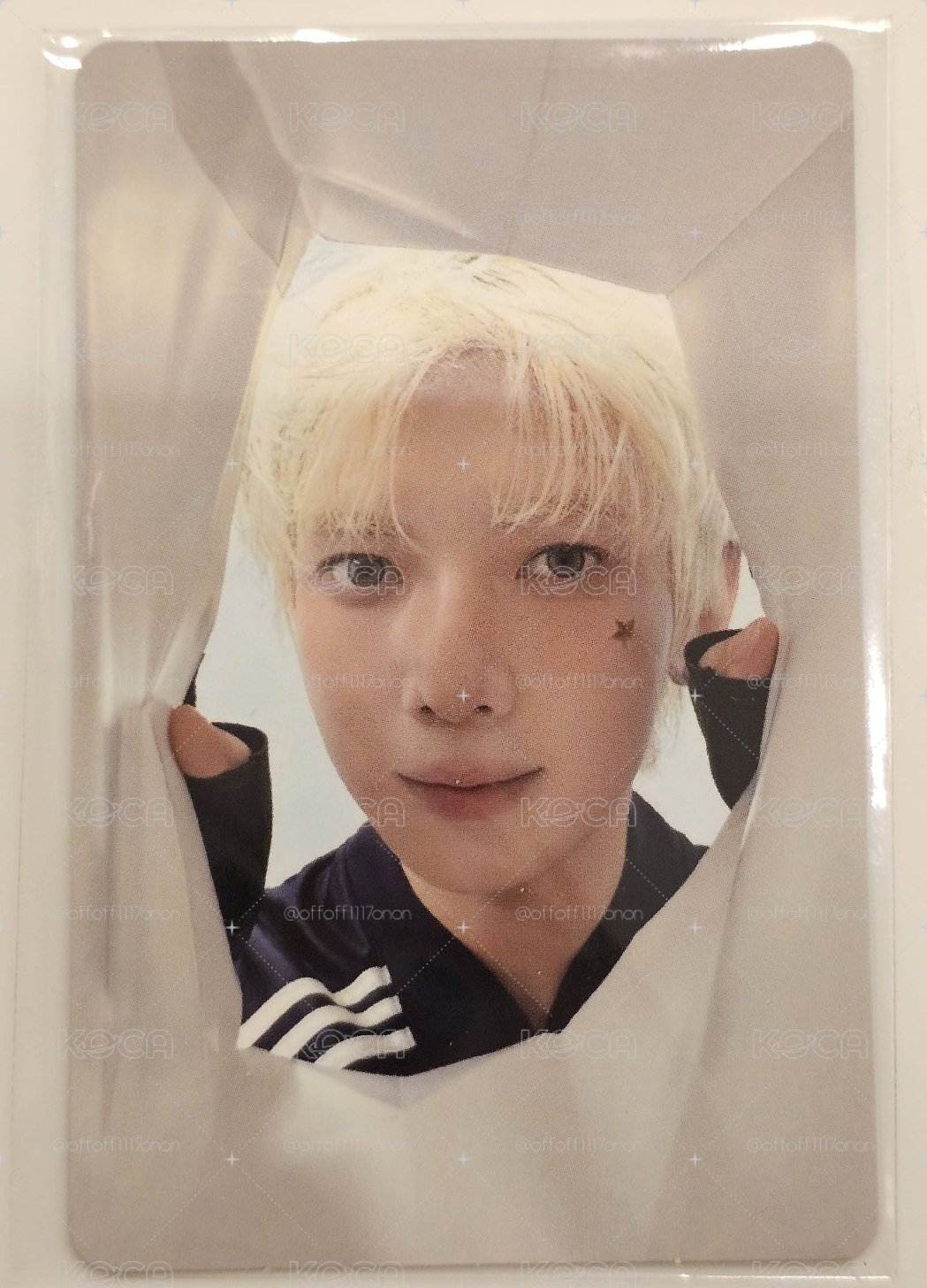 ATEEZ快閃店任務卡姜呂尚
