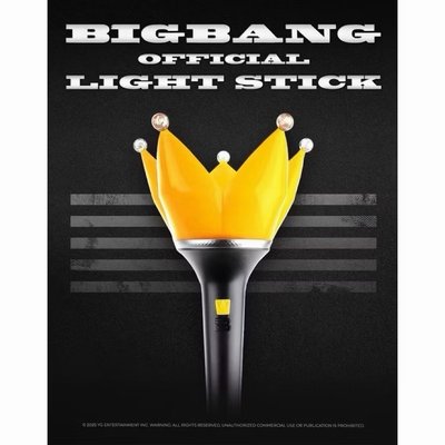 BIGBANG官方應援手燈V.4 👑皇冠燈 GD