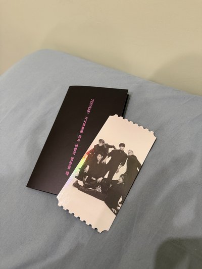  TXT Mini 8th 寧特典+彬徽章+團體票卡
