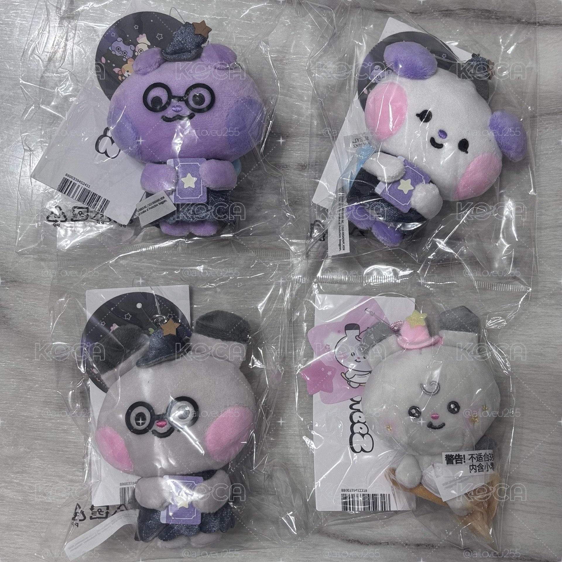 💜傘 星化 鍾浩 賣梯子娃 卡套 全新