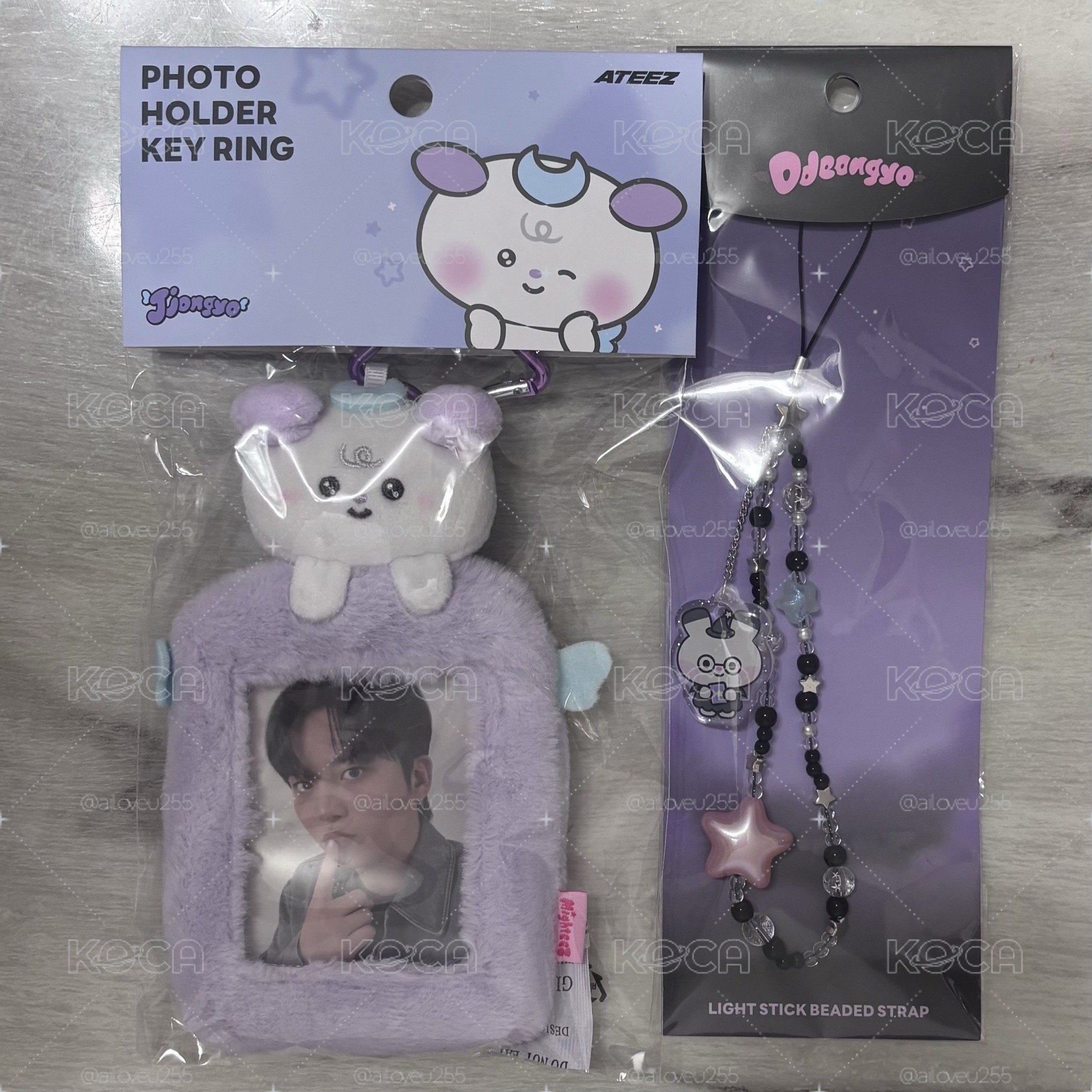 💜傘 星化 鍾浩 賣梯子娃 卡套 全新