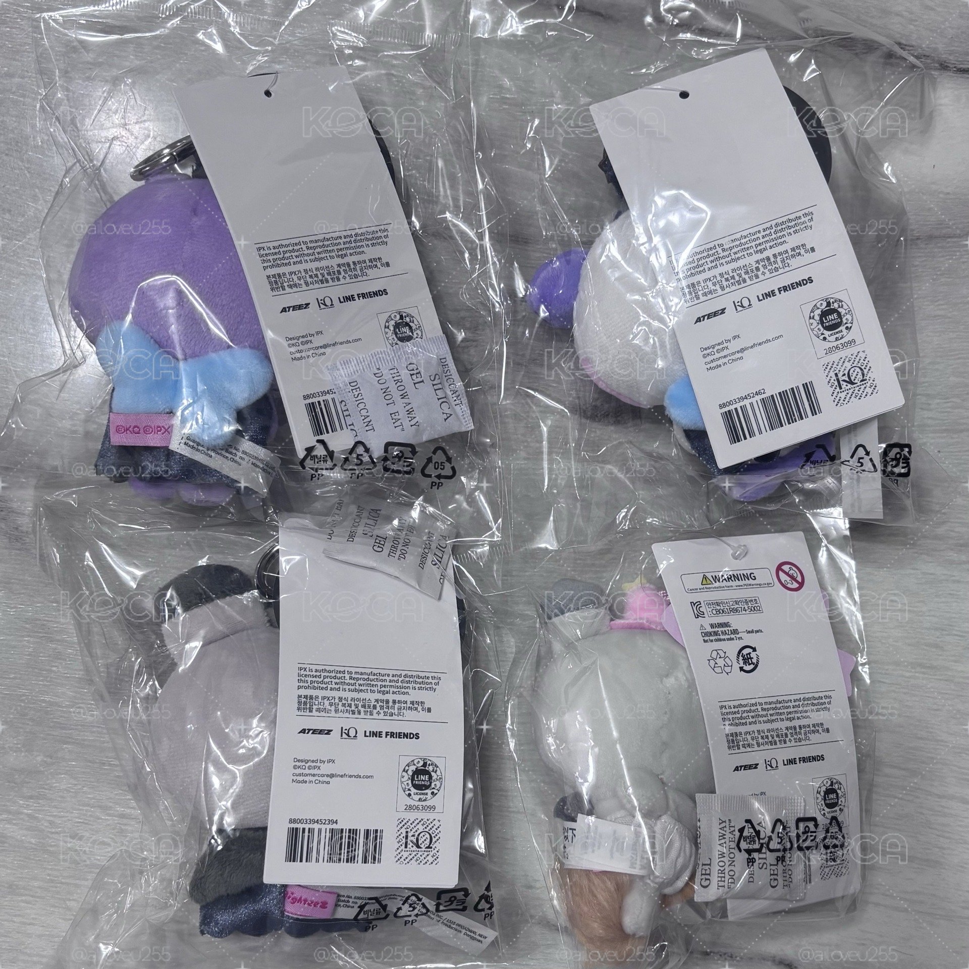 💜傘 星化 鍾浩 賣梯子娃 卡套 全新
