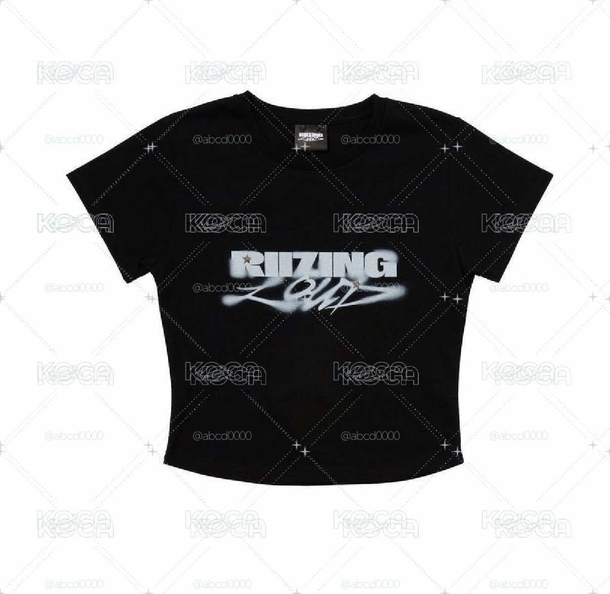 RIIZE RIIZING LOUD 黑色短袖
