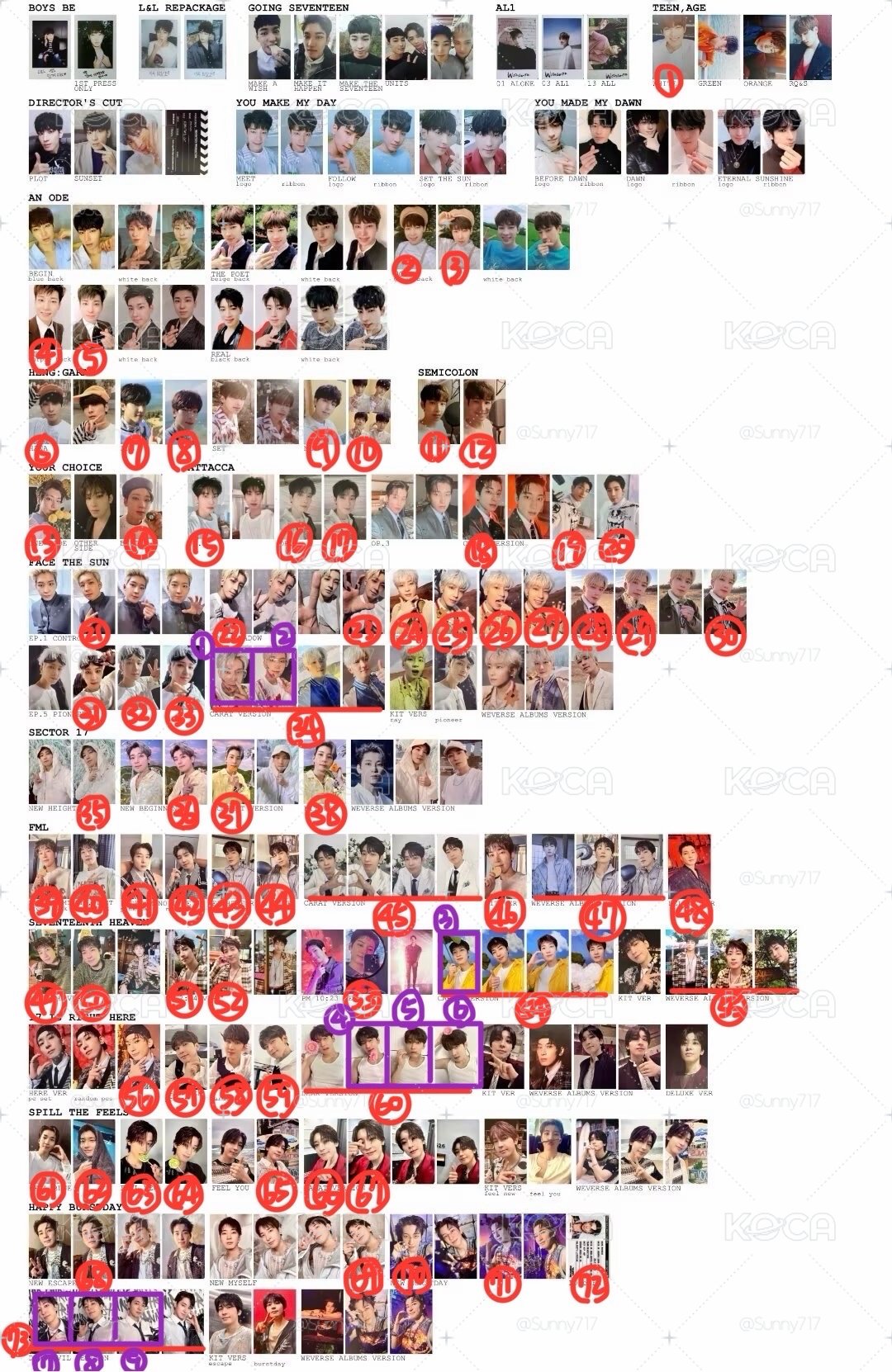 ①全圓佑 WONWOO 小卡