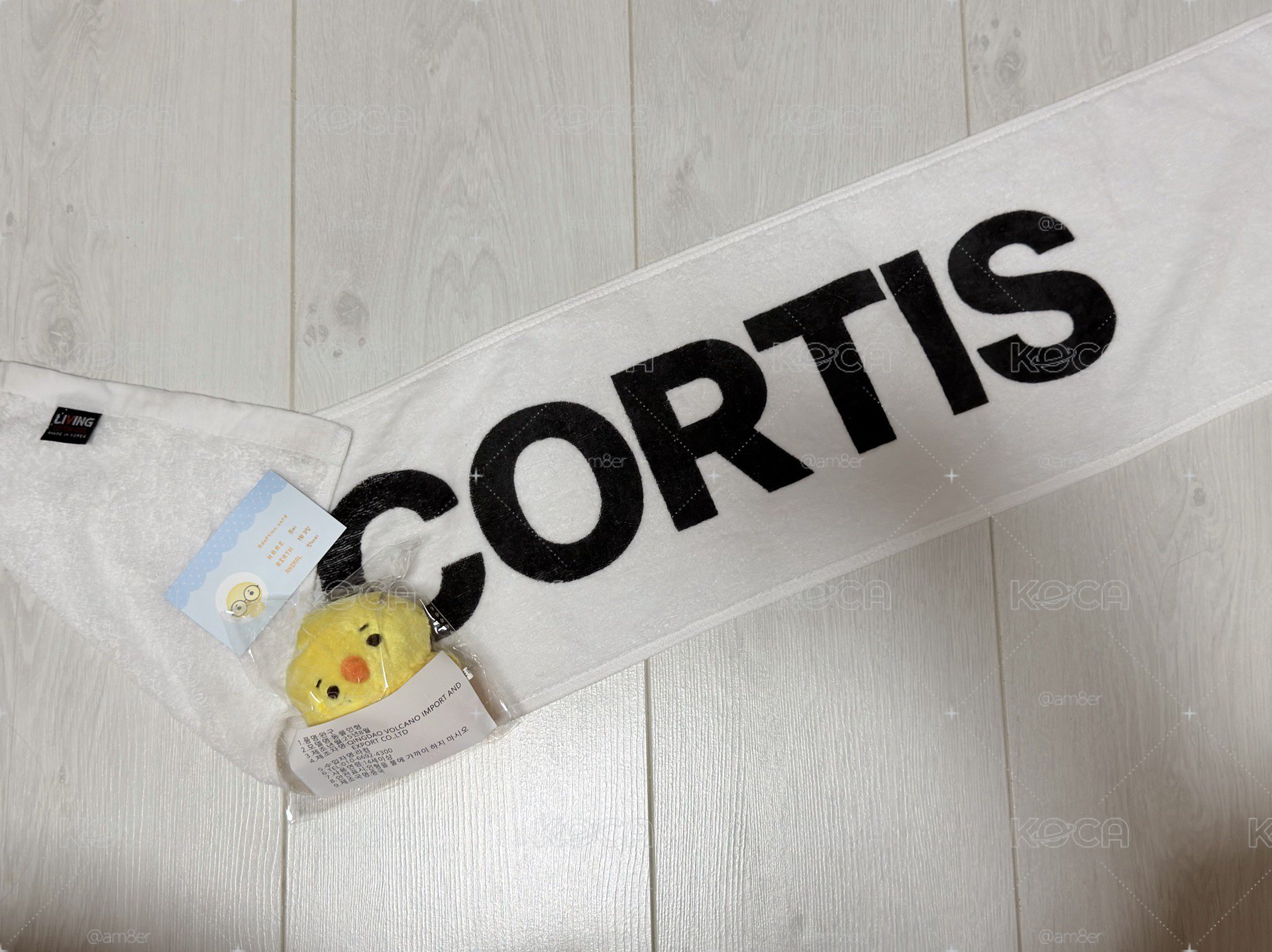 CORTIS SC逆應援 毛巾