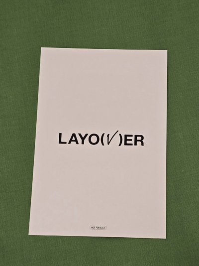 LAYOVER 環球 特典明信片
