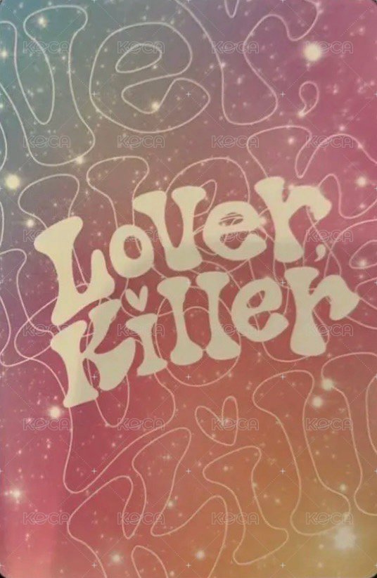 Lover, Killer 隨機卡  背面