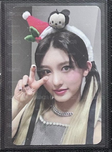 IVE ELEVEN wonderwall 簽售卡 聖誕秋