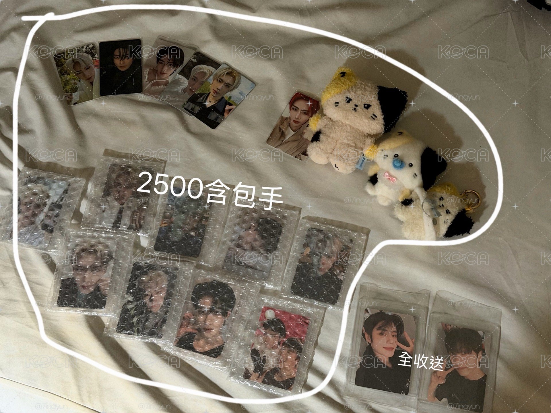 沈泉鋭 Ricky 小卡+娃盤  2500免包手送台北場粽卡*2  官方小卡*3