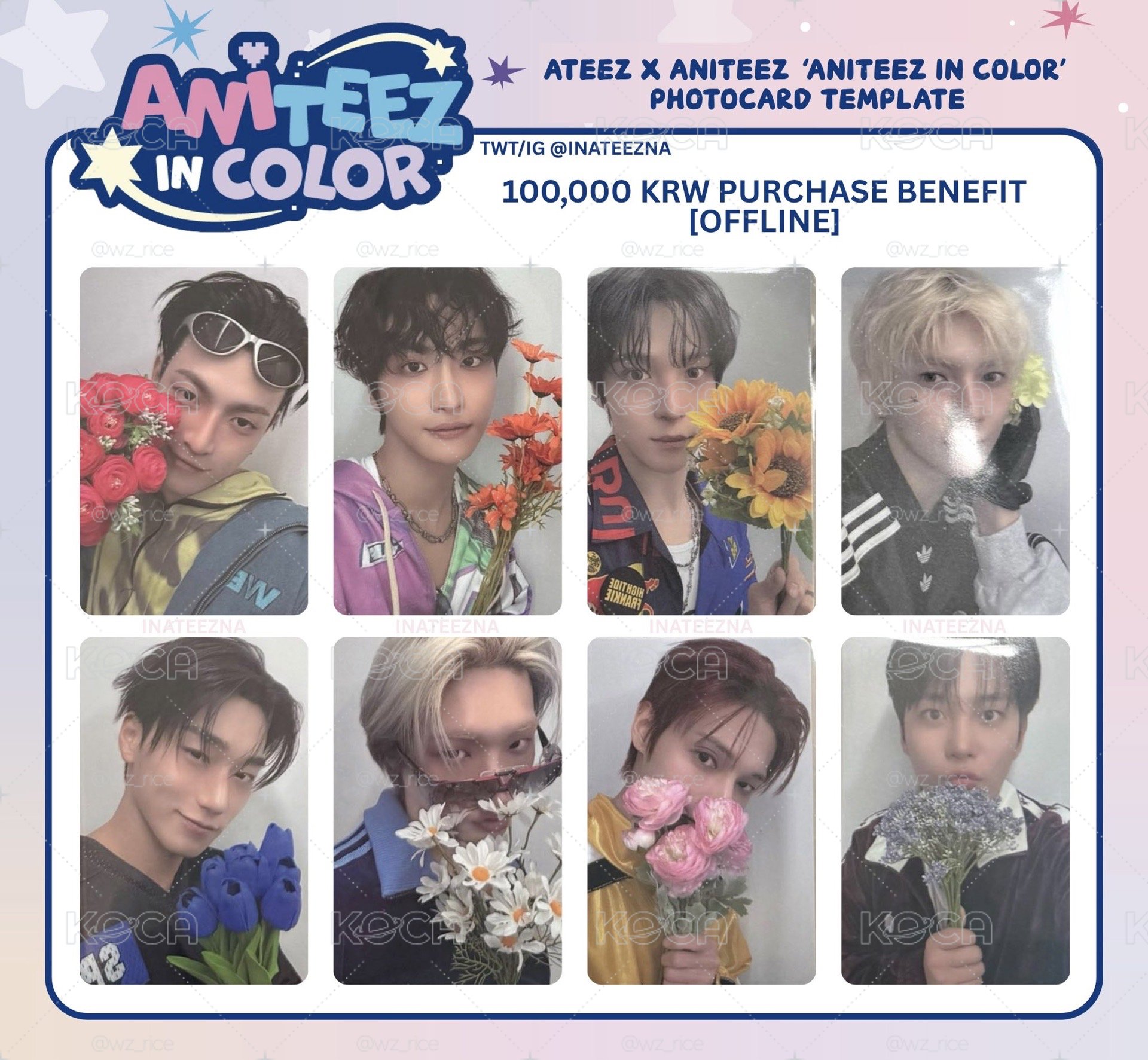 ［現貨 5/5後出貨］ANITEEZ IN COLOR 滿額卡 10萬滿額卡