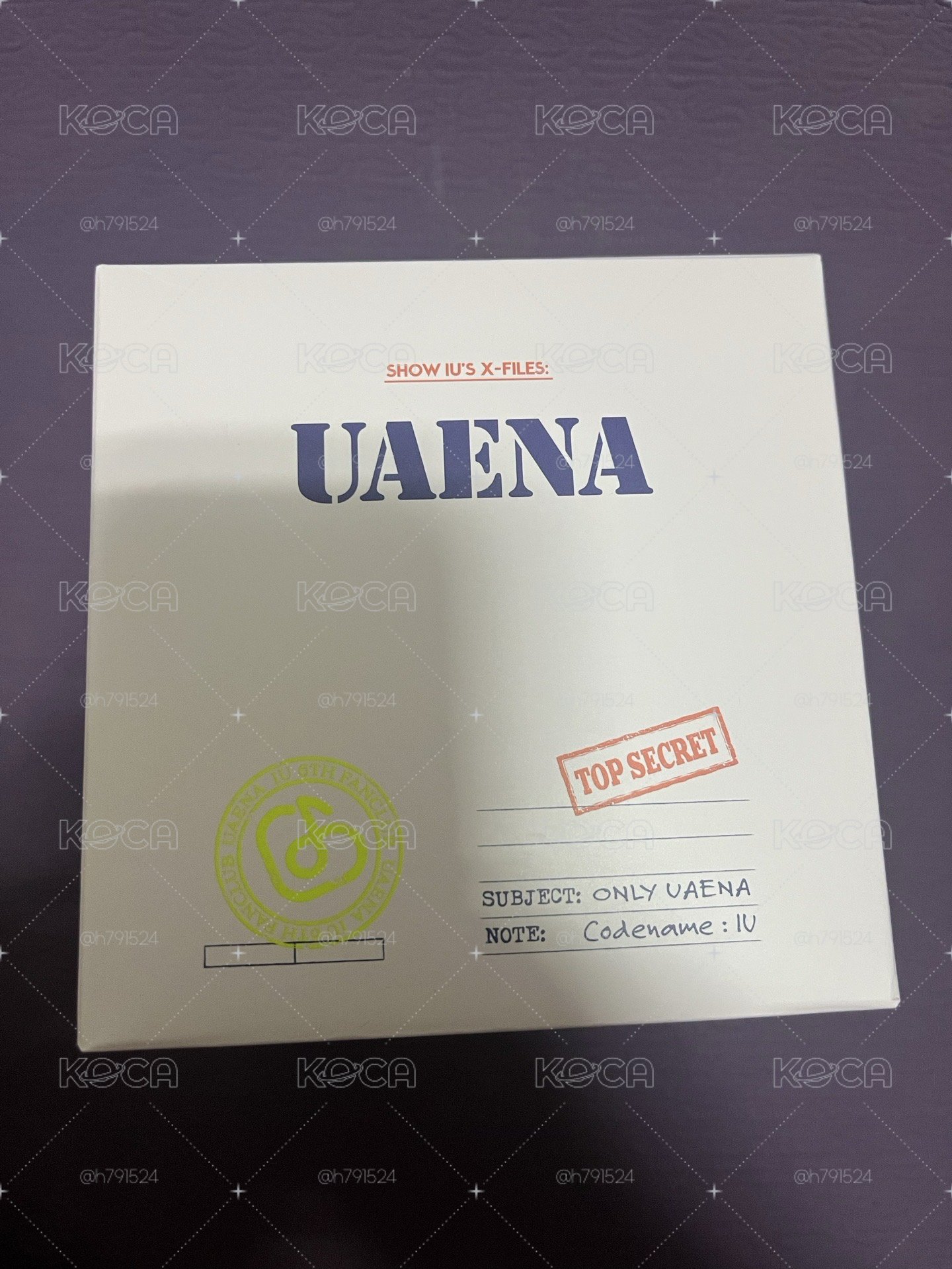 IU. 李知恩 六期 加濕器 全新
