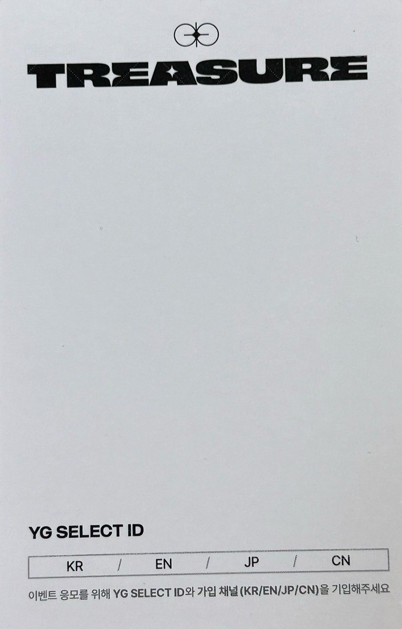 JIKJIN yg 卡包 隨機卡  背面