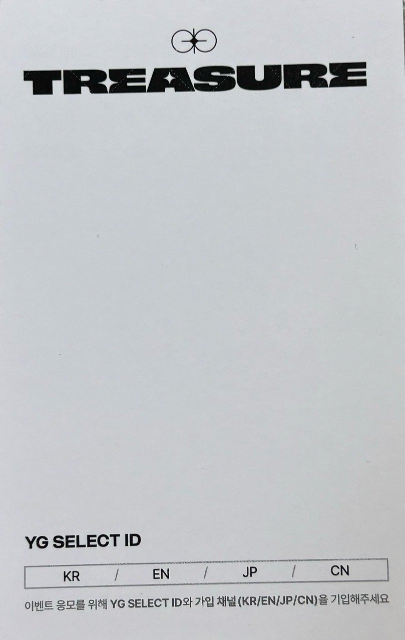 JIKJIN yg 卡包 隨機卡  背面