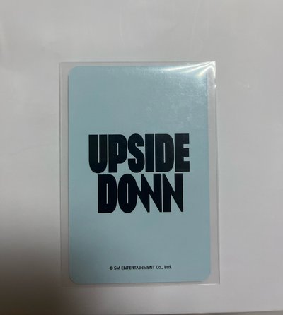 燦烈UPSIDE DOWN am 特典卡 