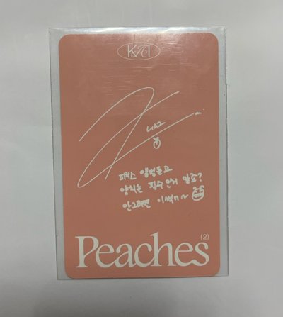 Peaches 專輯卡 
