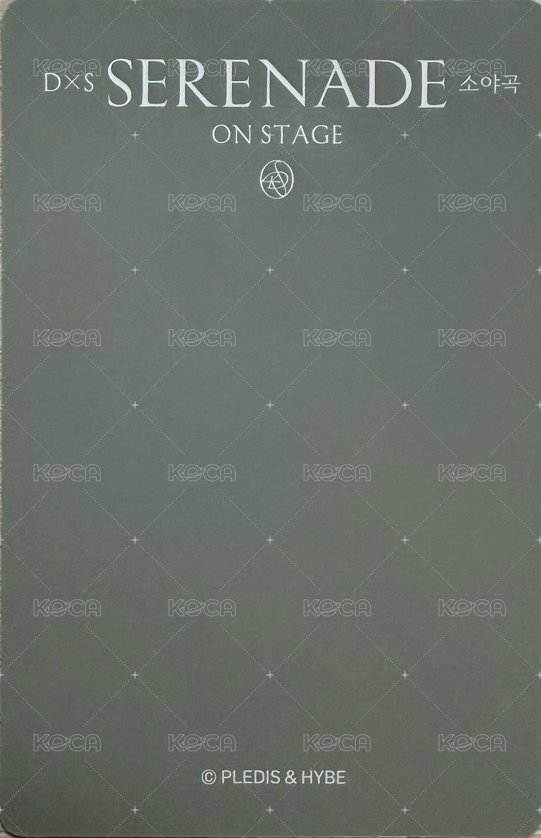 SERENADE 周邊卡 B set 背面