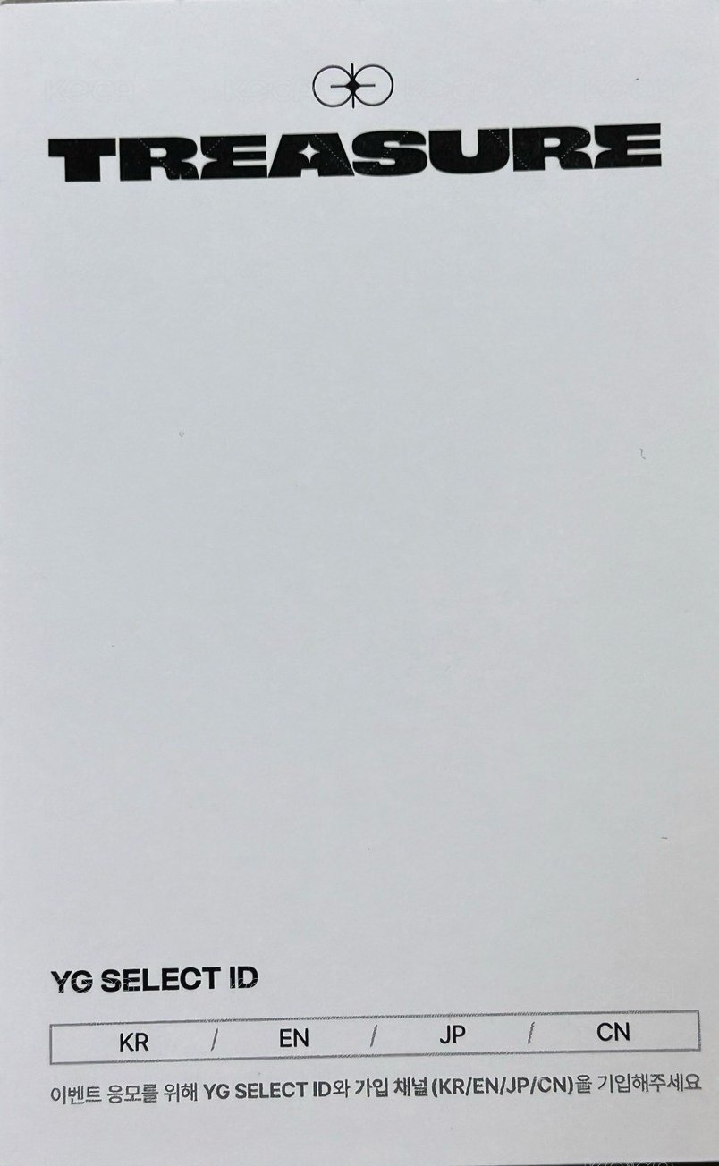 JIKJIN yg 卡包 隨機卡  背面