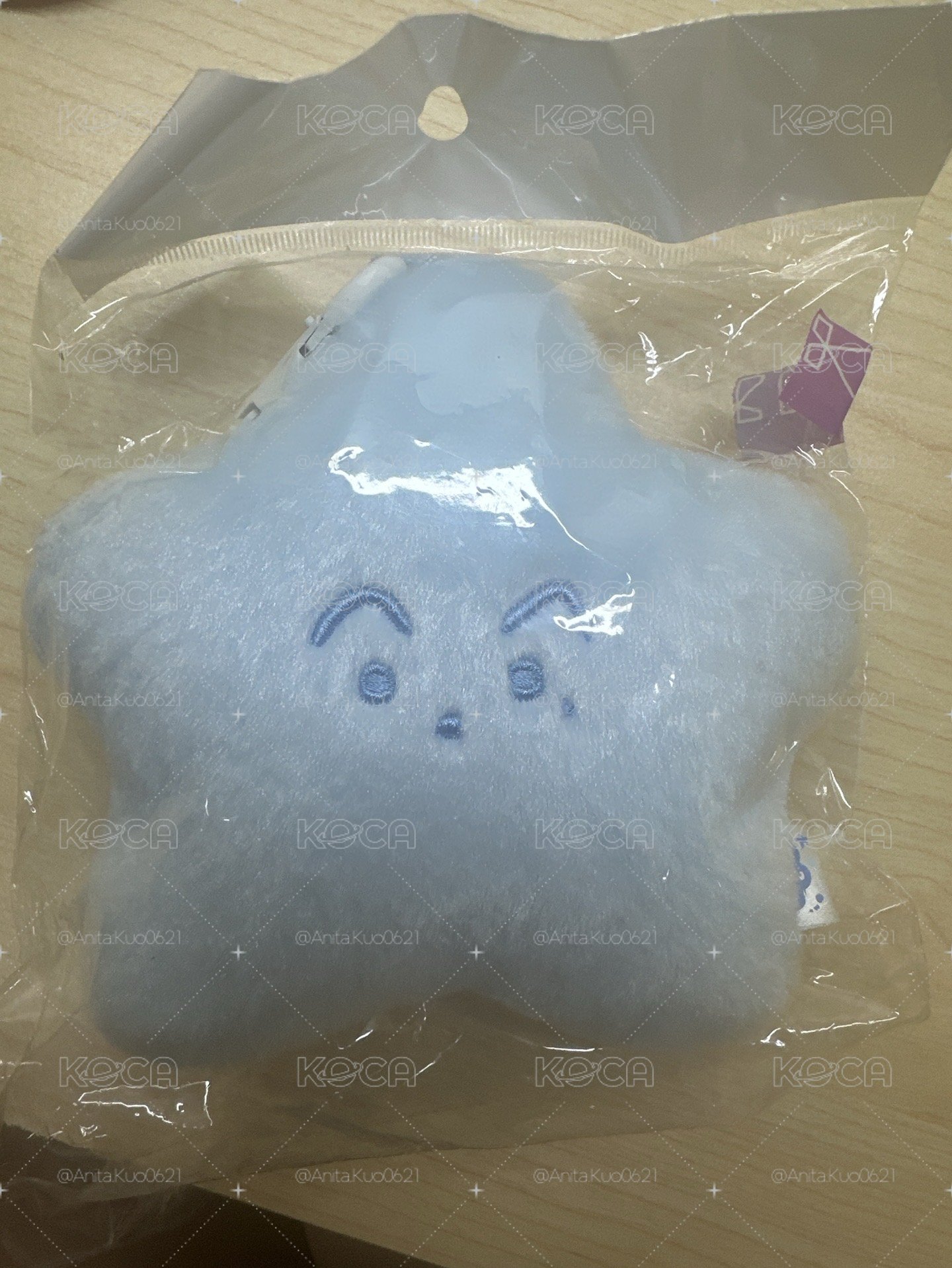 [KWANGYA@EVERLAND] sm 吊娃 藍海星購物袋