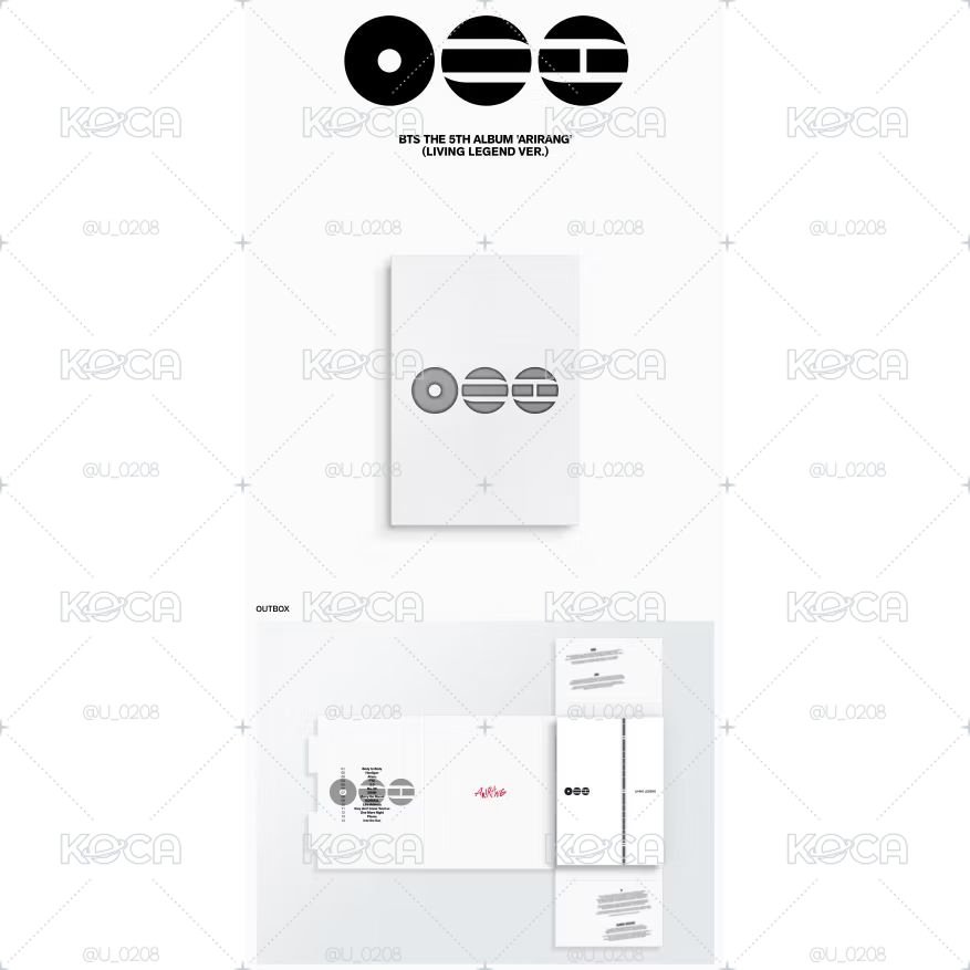 BTS ARIRANG(Living Legend Ver.)全專