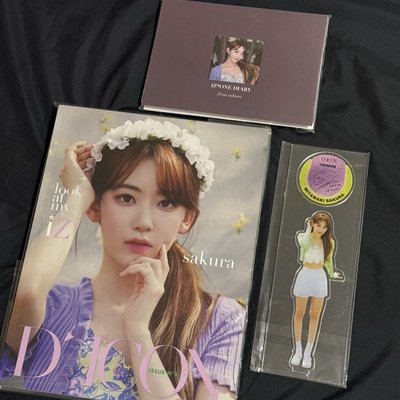 IZ*ONE 宮脇咲良 DICON雜誌 look at my IZ