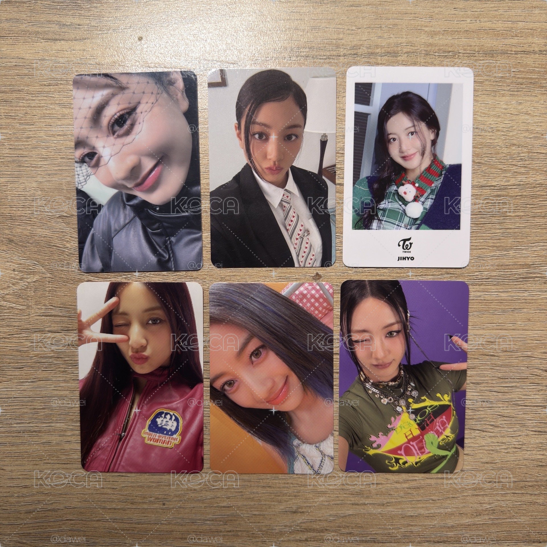 🟢TWICE 志效小卡