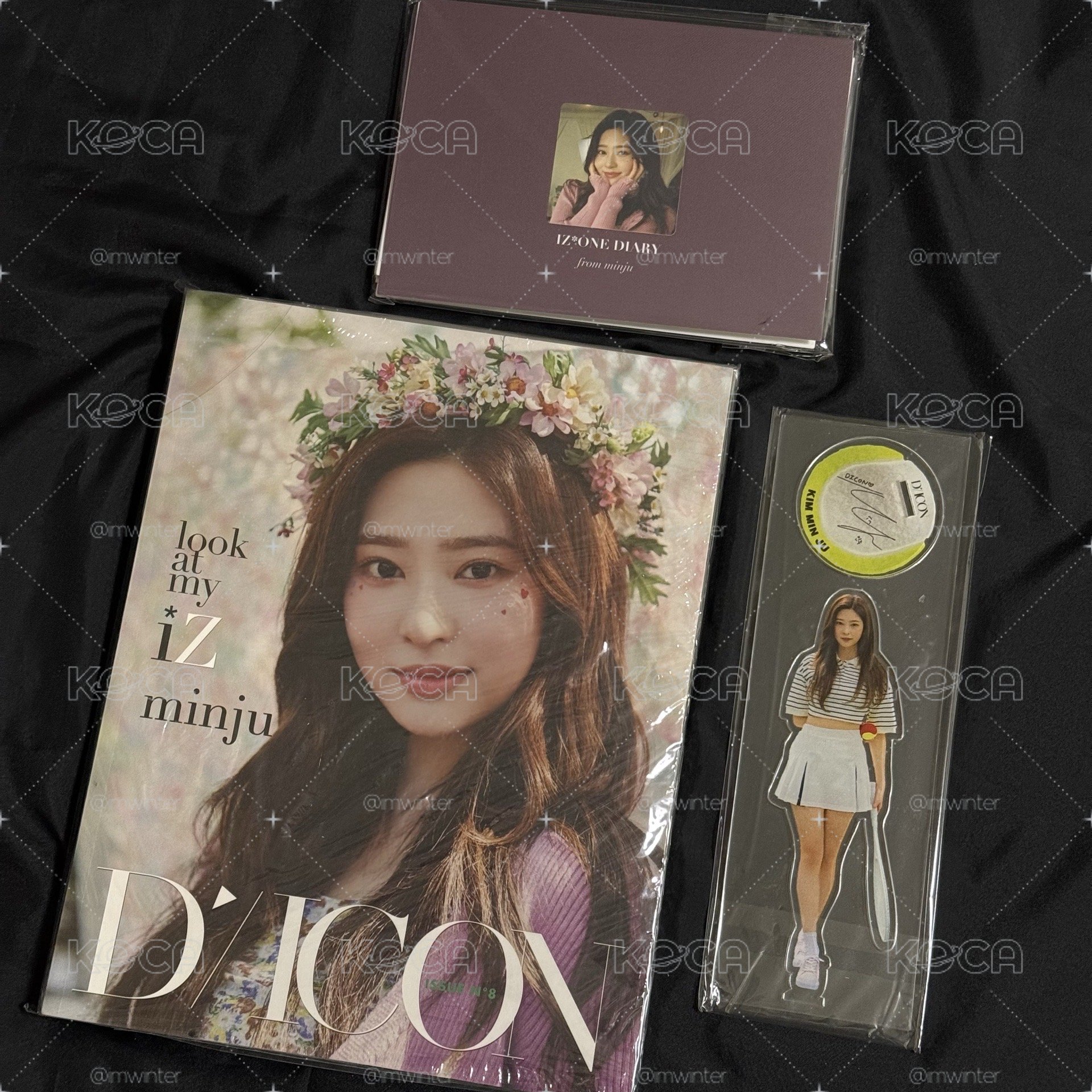 IZ*ONE 金珉周 DICON雜誌 look at my IZ