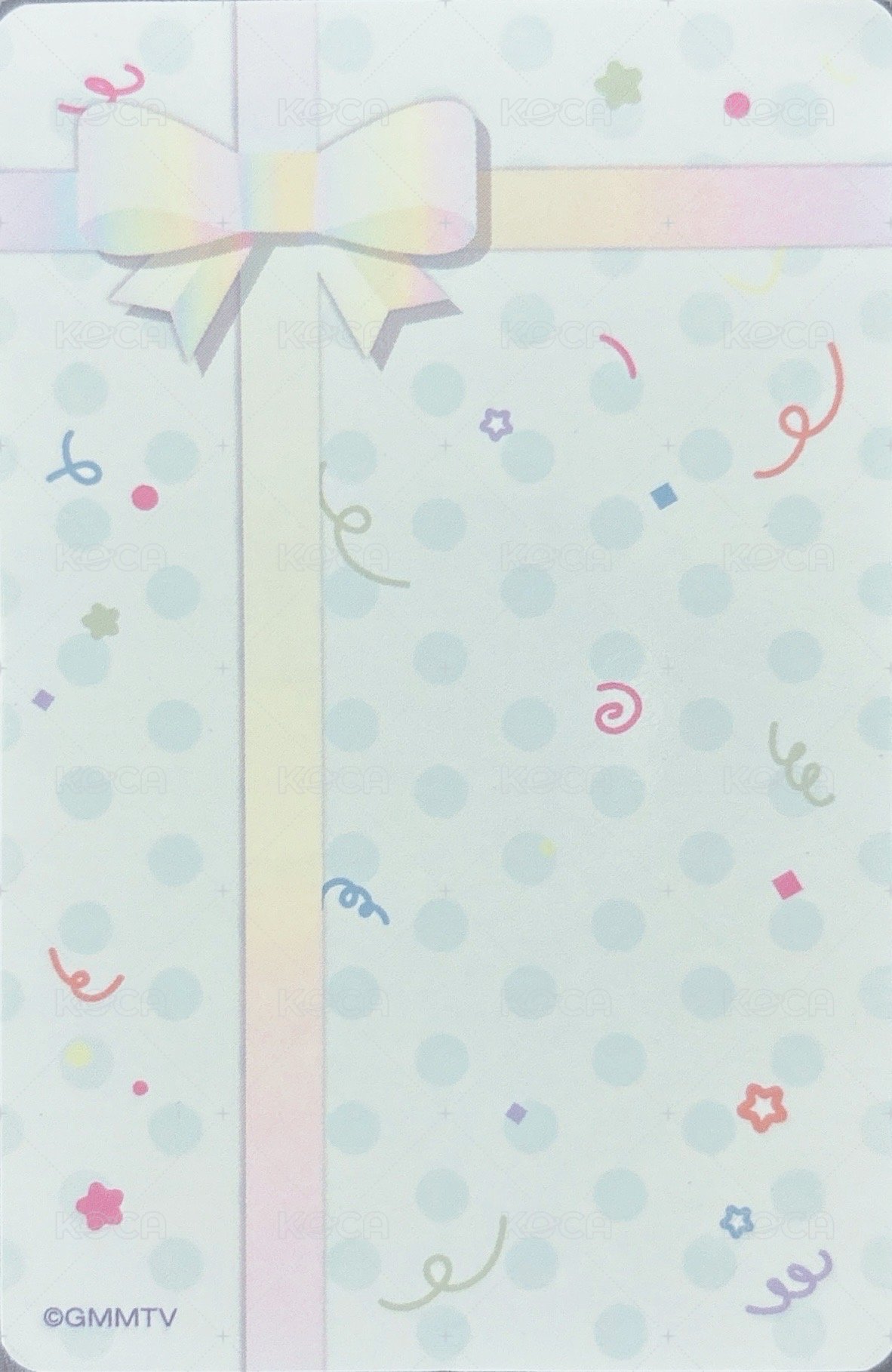 26年1月書展 隨機卡 LOVE 2 背面