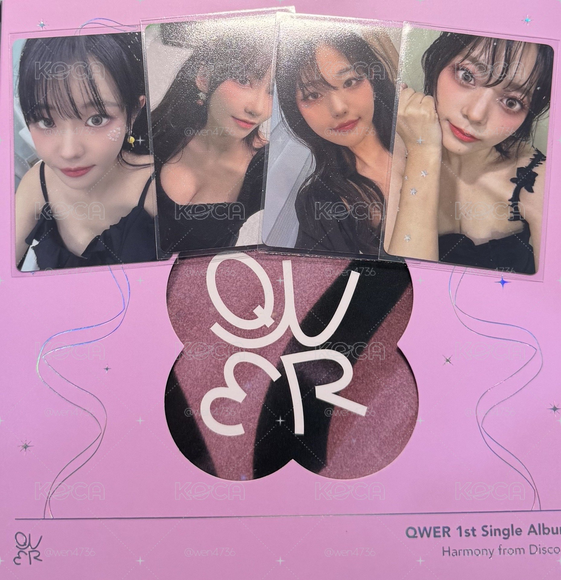 QWER 出道專+迷二紅藍