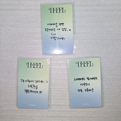 i-dle 迷六 I Feel WM3.0幸運卡 明洞店