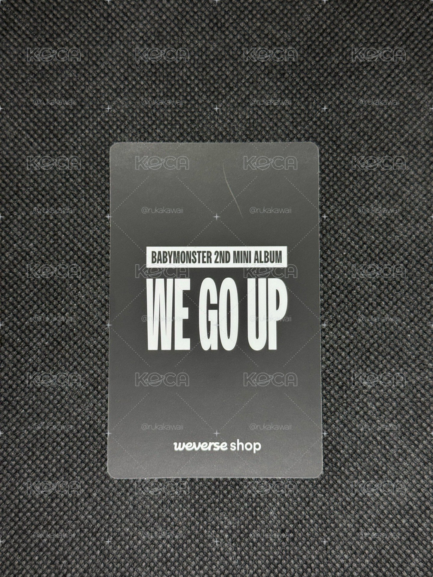 寶怪🦌塔塔 WE GO UP wvs 線上簽售卡 