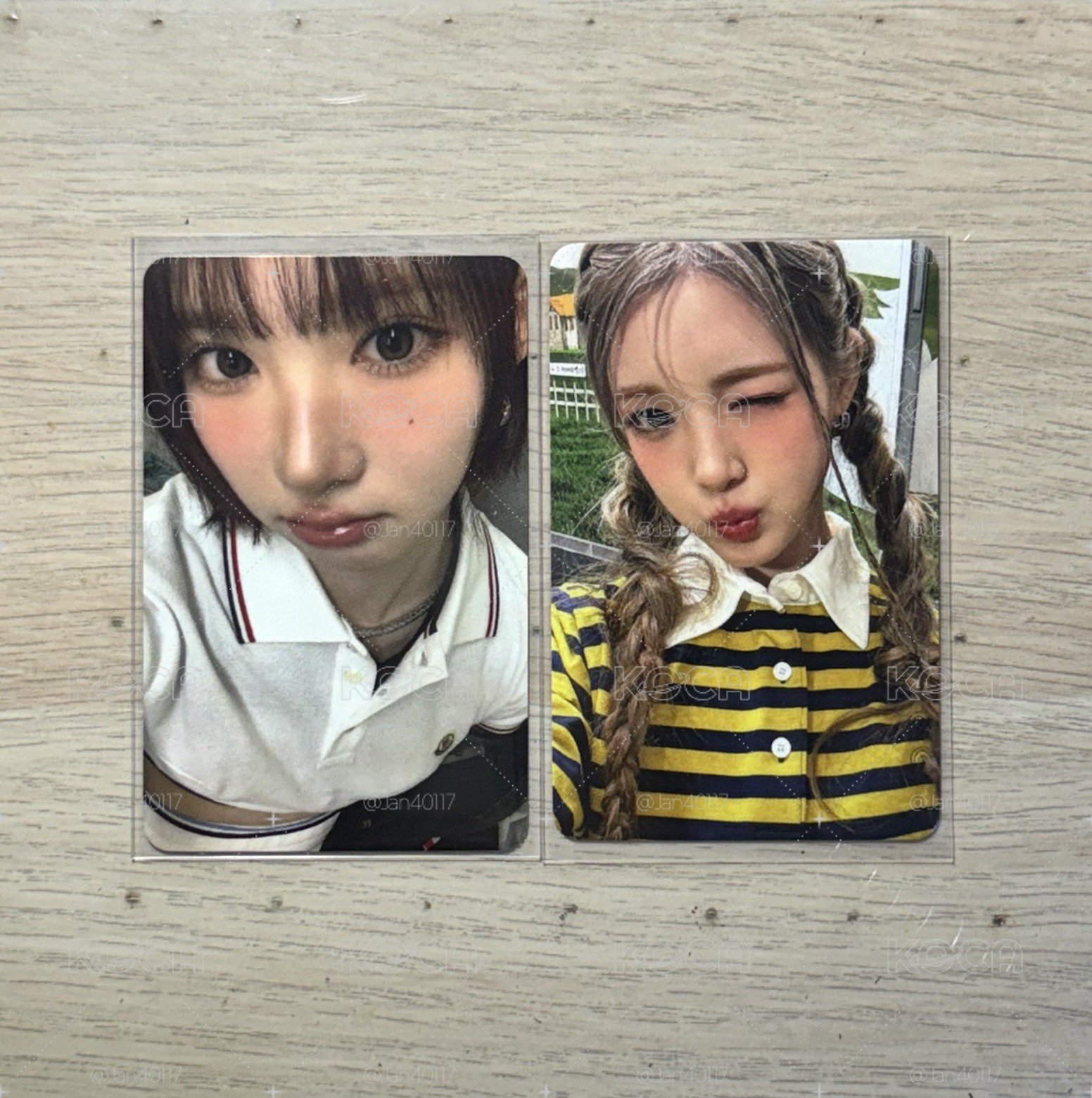 Hearts2Hearts Rude! hl1.0特典卡 Jiwoo Yuha