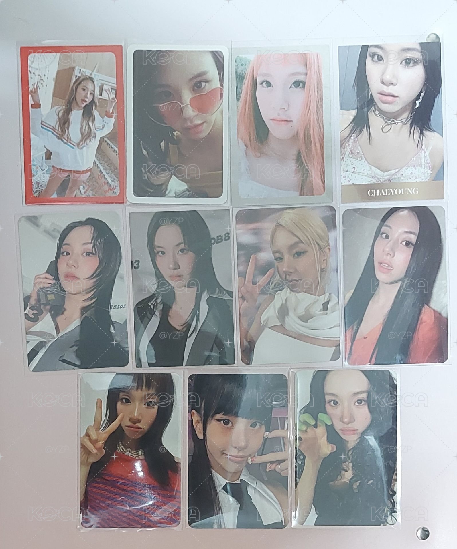 彩小卡11張
