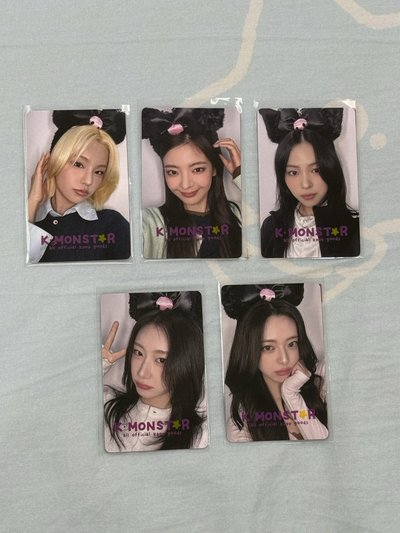 ITZY TNVS km 台北 簽售卡 黑色兔子