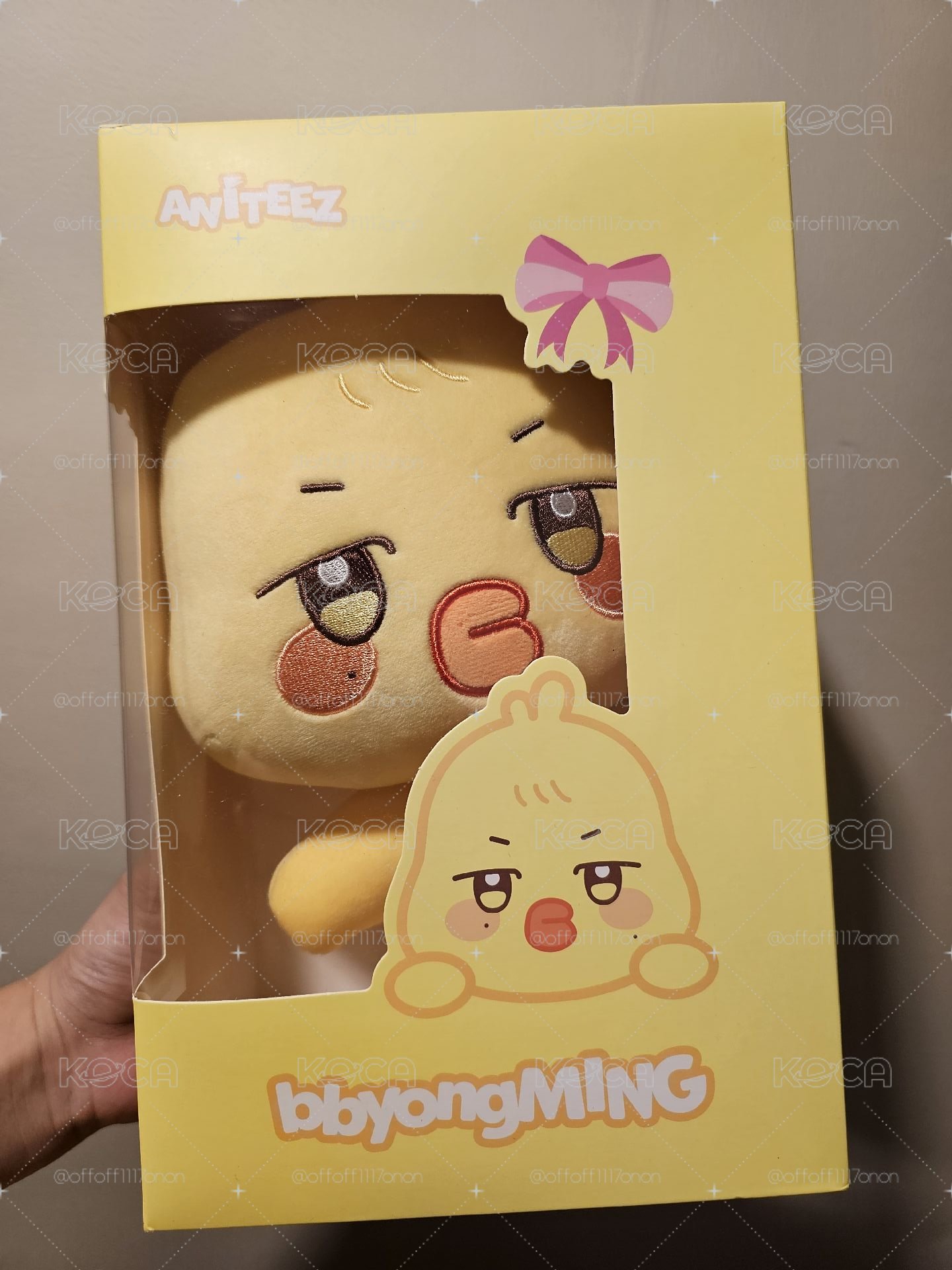 ANITEEZ IN COLOR線下購入 蹦旼原皮大娃