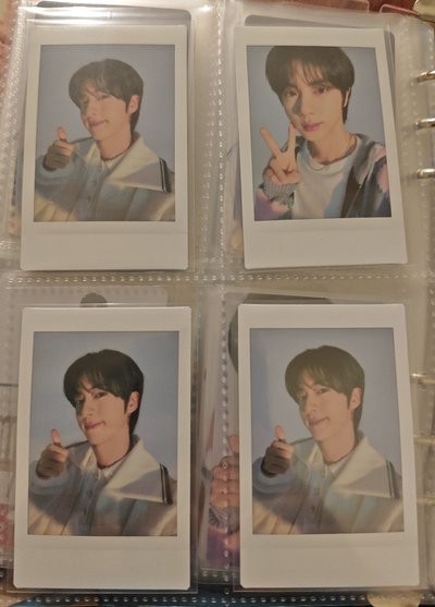 BTS JIN 金碩珍 跑珍 日巡 拍立得