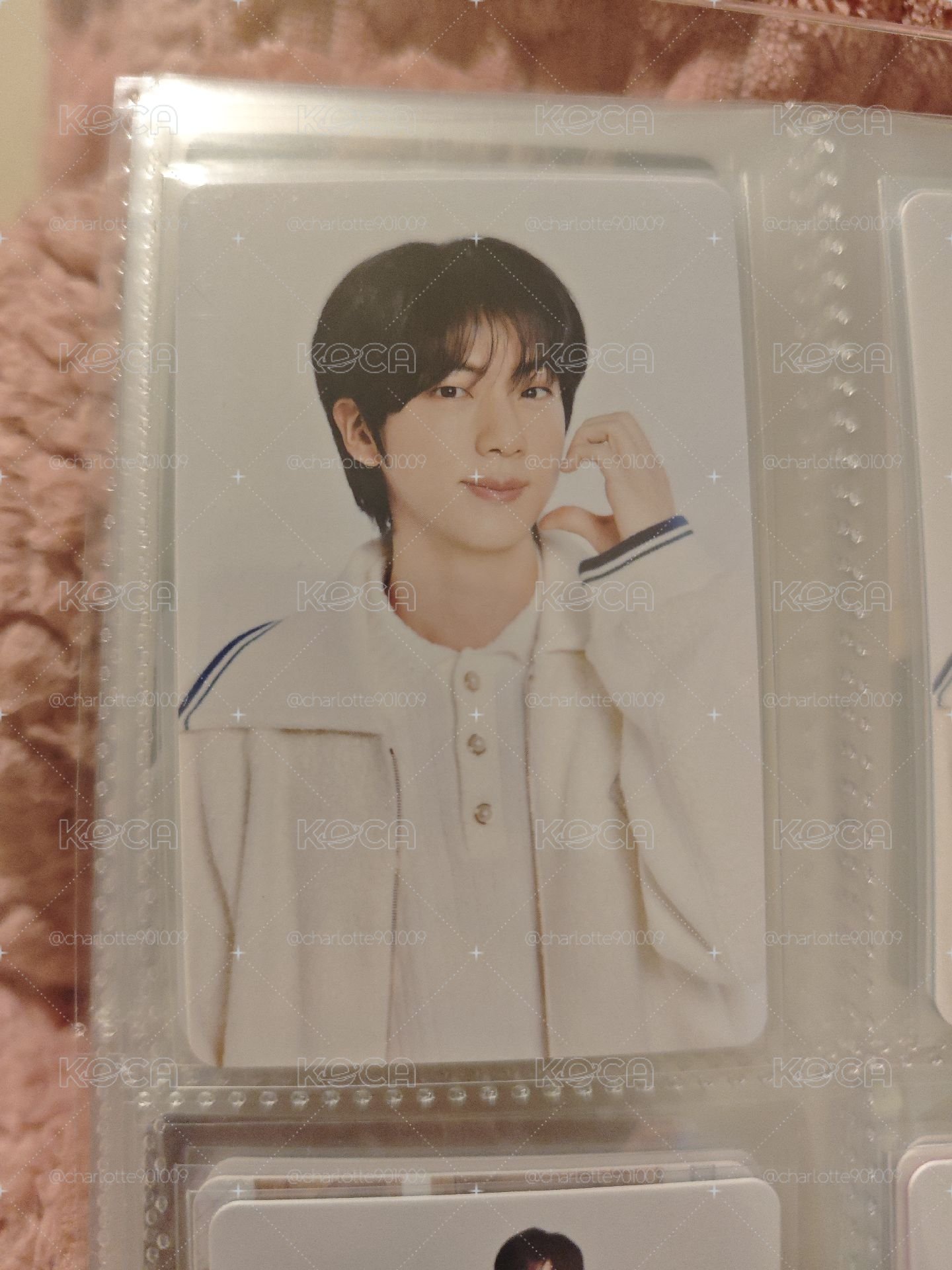 BTS JIN 金碩珍 跑珍 日巡 拍立得