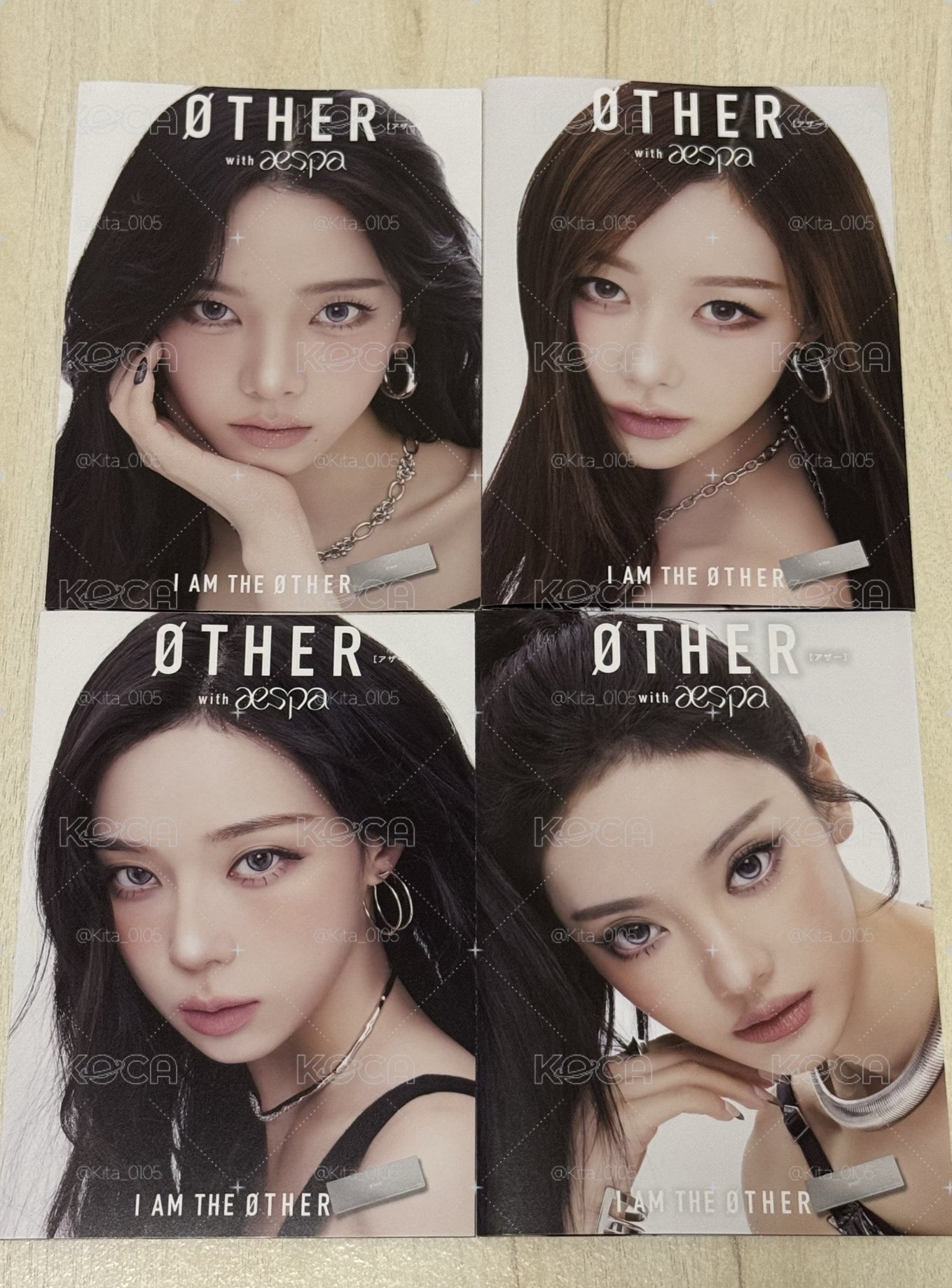 ØTHER 美瞳 代言DM 小冊子全員
