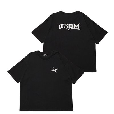 寶怪 日本限定＜I LOVE BM＞ 黑白T桖 L號