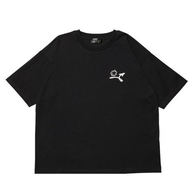寶怪 日本限定＜I LOVE BM＞ 黑白T桖 L號