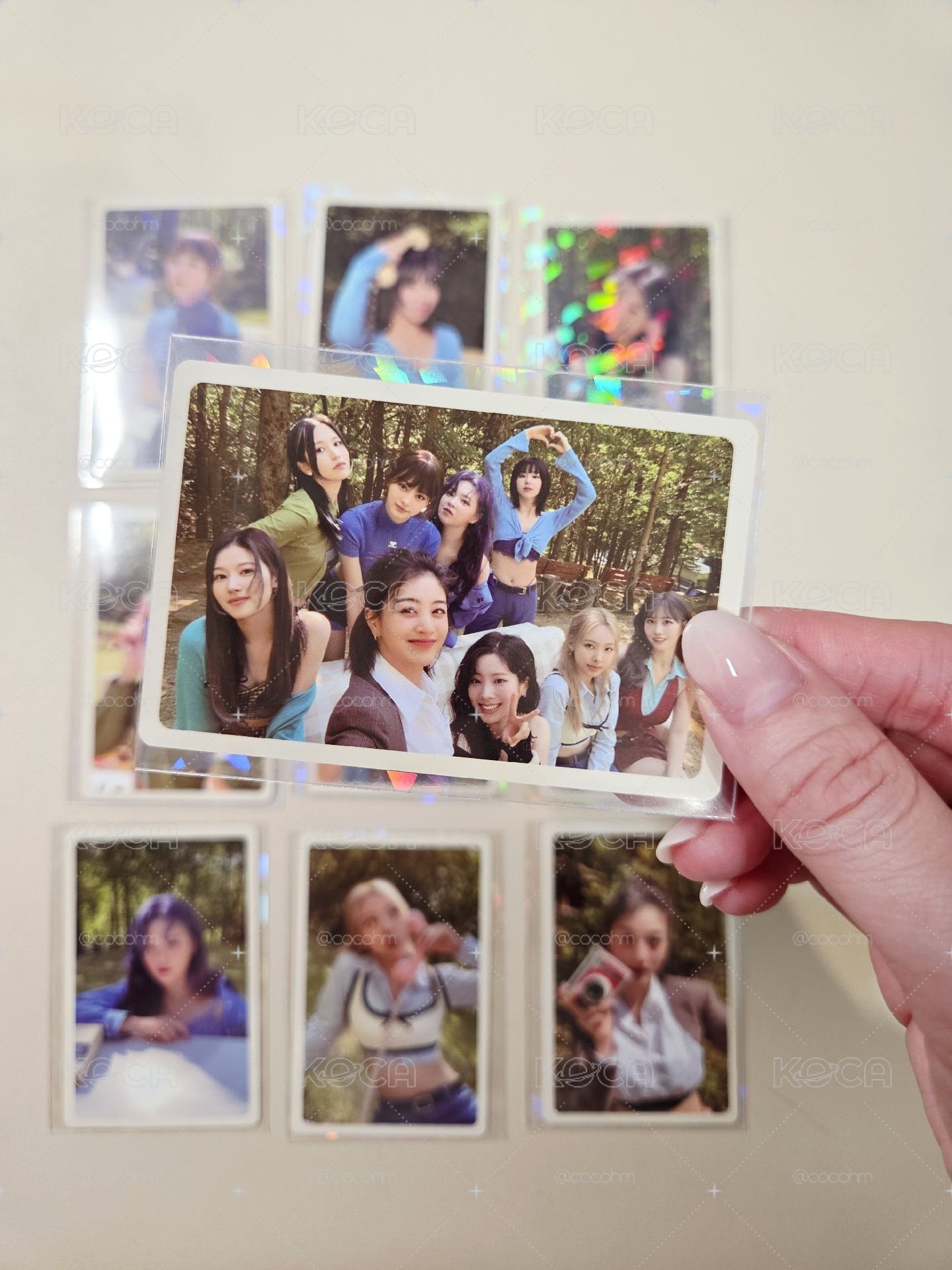 TWICE 迷11 藍版預售禮整套
