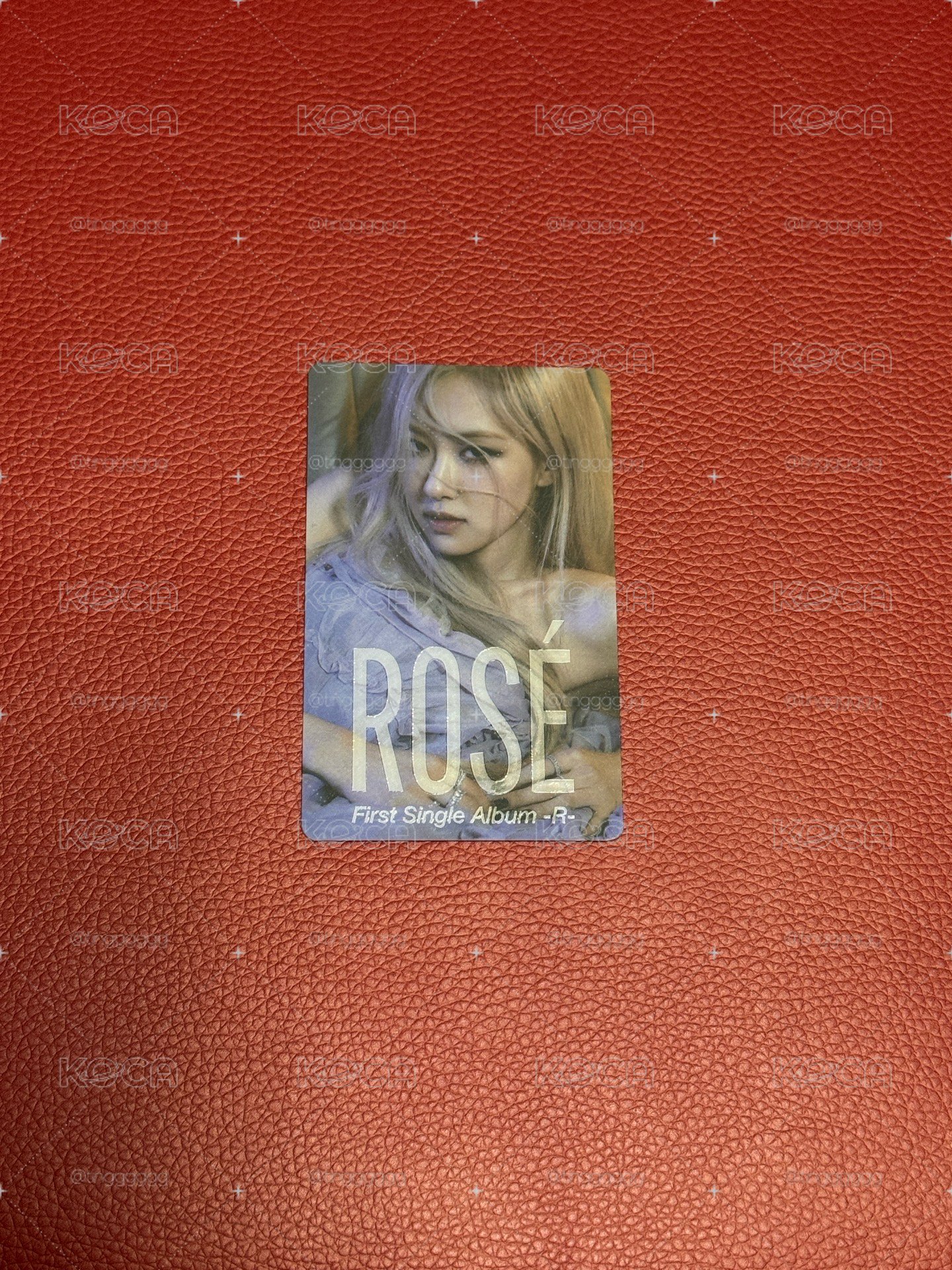 -R- 專輯卡 試聽卡 Rosé