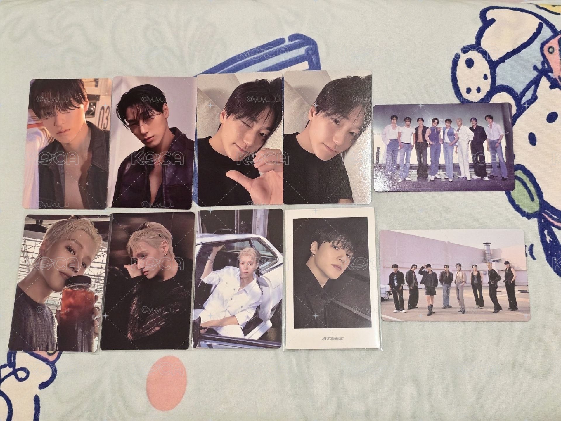 ATEEZ▪︎崔傘 友榮 GH3 POCA 專輯卡 雨傘卡 10張一組
