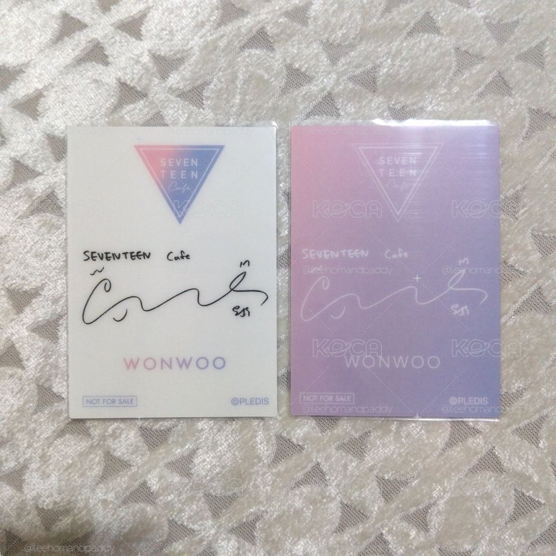 ❤️SVT  |19年 咖啡廳 入場 場限 西裝 圓 （100）