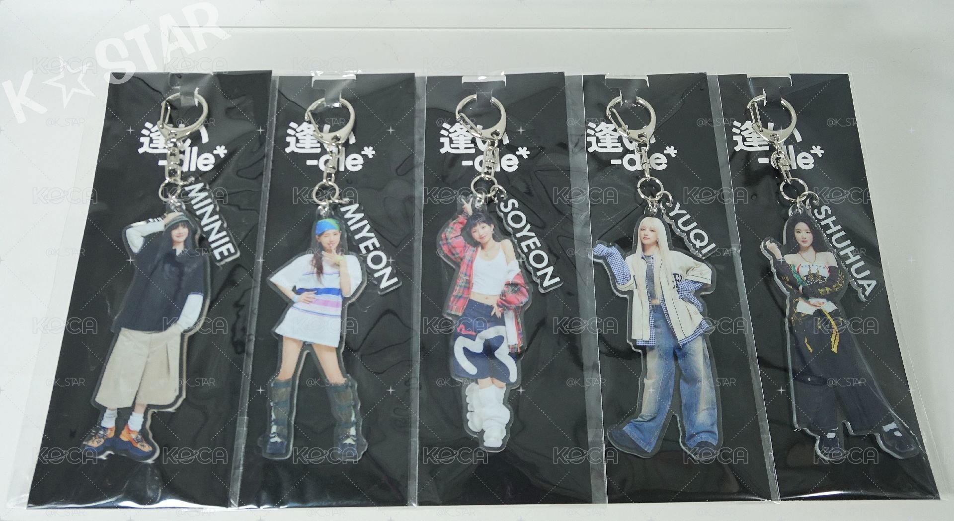 i-dle 2025 日巡週邊 - 壓克力鑰匙圈
