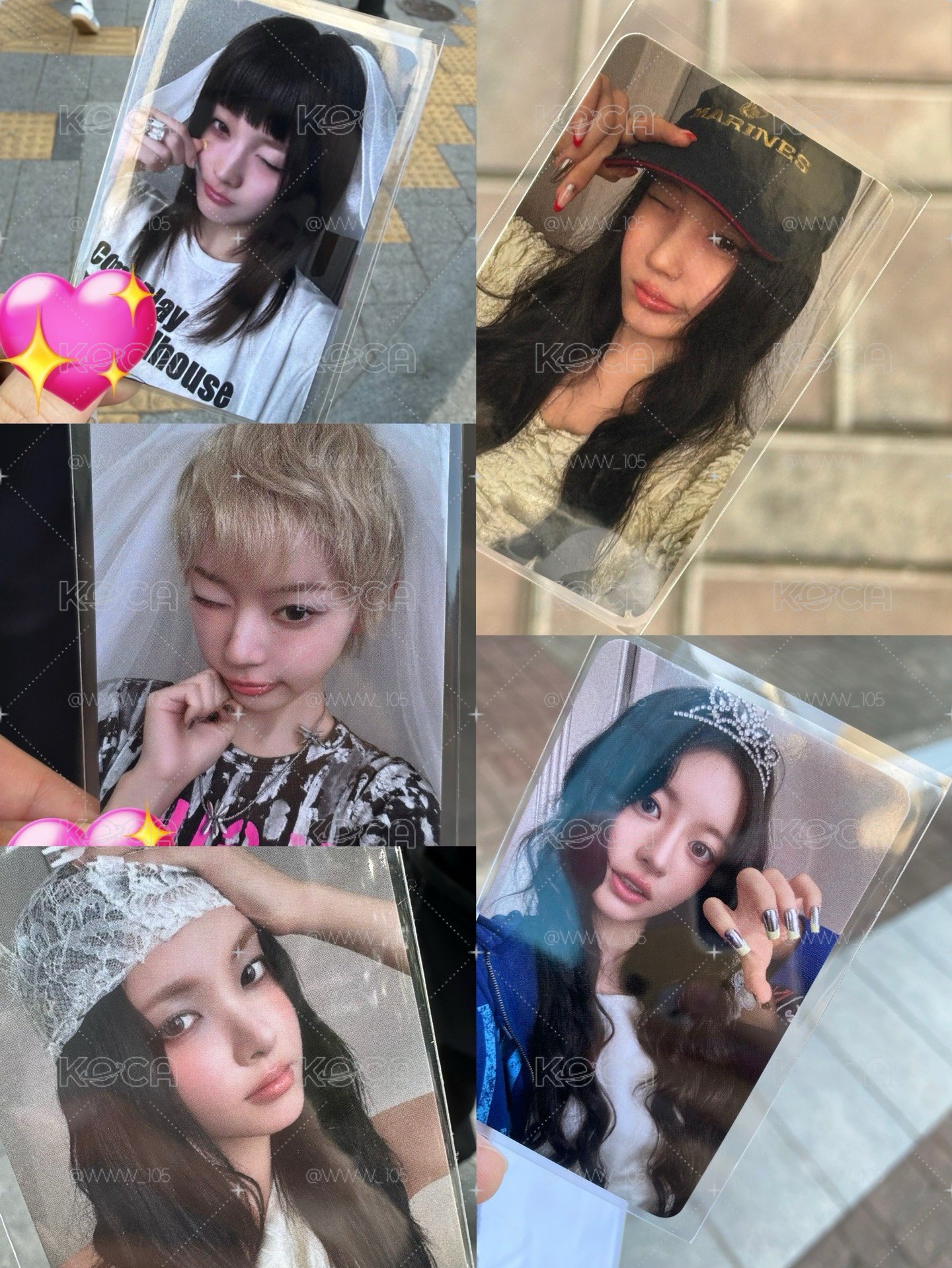 非現貨 illit MAMIHLAPINATAPAI打歌卡 -iroha、wonhee、minju、moka、yunah